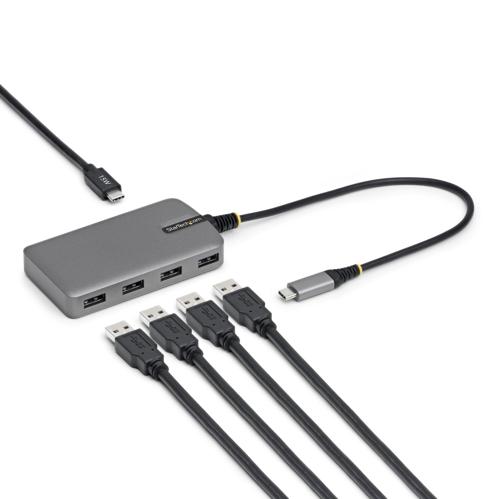 Startech Canada StarTech.com 4-Port USB-C Hub, 5Gbps, Bus Powered, USB C to 4x USB-A with Auxiliary 5G4AC-USB-C-HUB