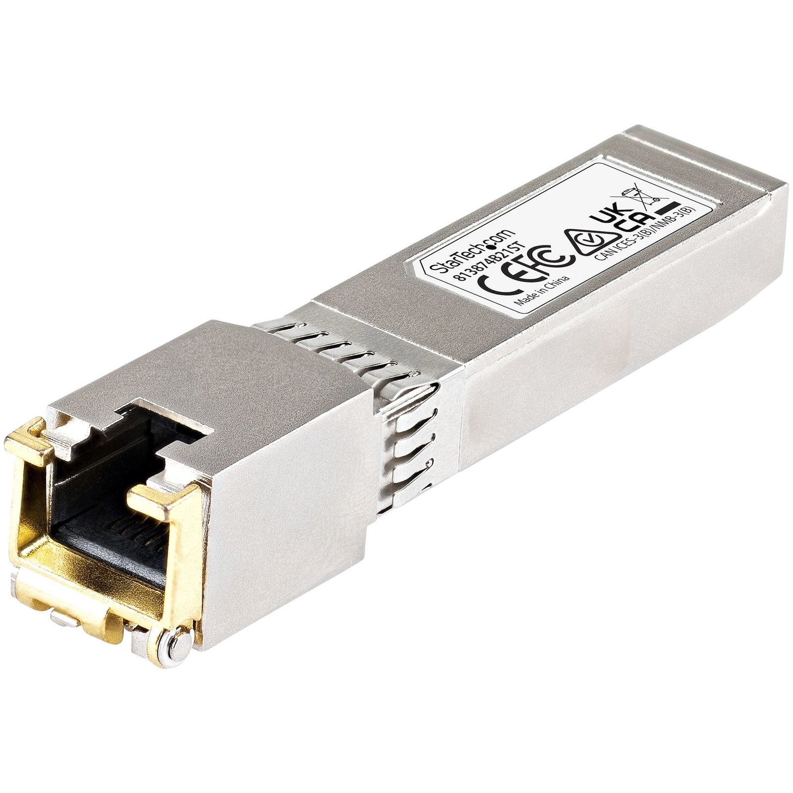 Startech Canada StarTech.com HPE 813874-B21 Compatible SFP+ Module - 10GBASE-T - to RJ45 Cat6/Cat5e 813874B21ST