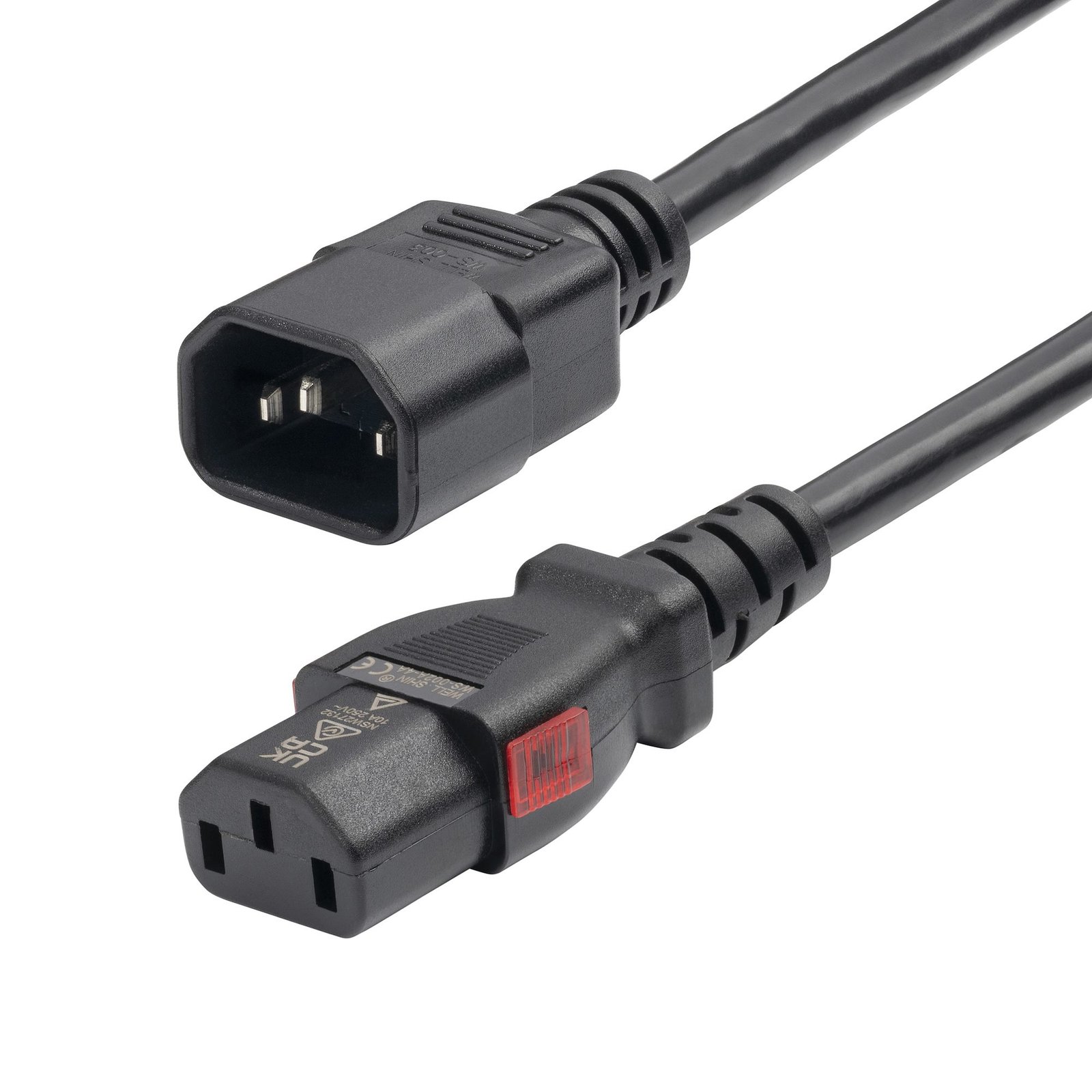 Startech Canada StarTech.com 10ft (3m) Power Extension Cord, PDU Style C14 to Locking C13, 10A 87L3-8A00-POWER-CORD
