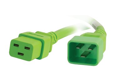 Legrand 17753 power cable Green 3 m C20 coupler C19
