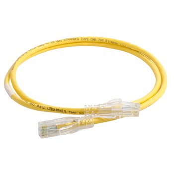 Legrand RDC61025-04 networking cable Yellow 7.62 m Cat6a U/UTP (UTP)