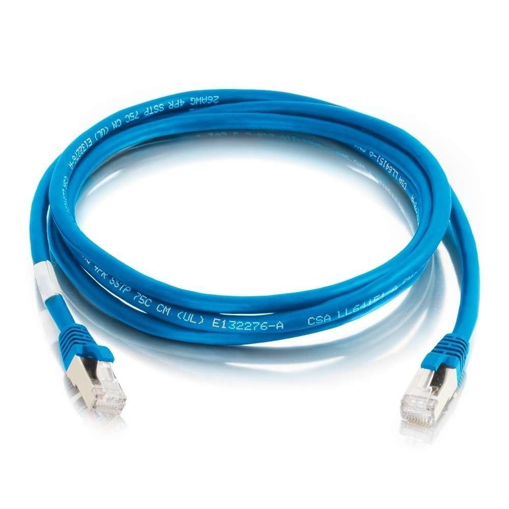 Legrand 576A-S10-025 networking cable Blue 7.6 m Cat6a Round