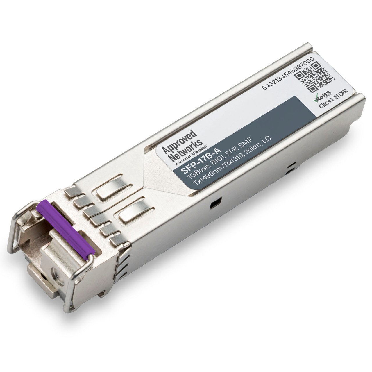 Legrand SFP-17B-A network transceiver module Fiber optic 1250 Mbit/s
