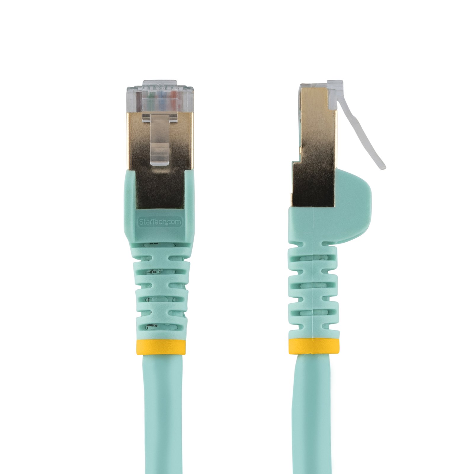 Startech Canada StarTech.com 2ft CAT6a Ethernet Cable - 10 Gigabit Shielded Snagless RJ45 100W PoE C6ASPAT2AQ
