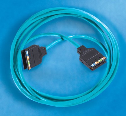 Legrand Clarity 6 110/110 Patch Cord, Category 15', Blue 110C615-06