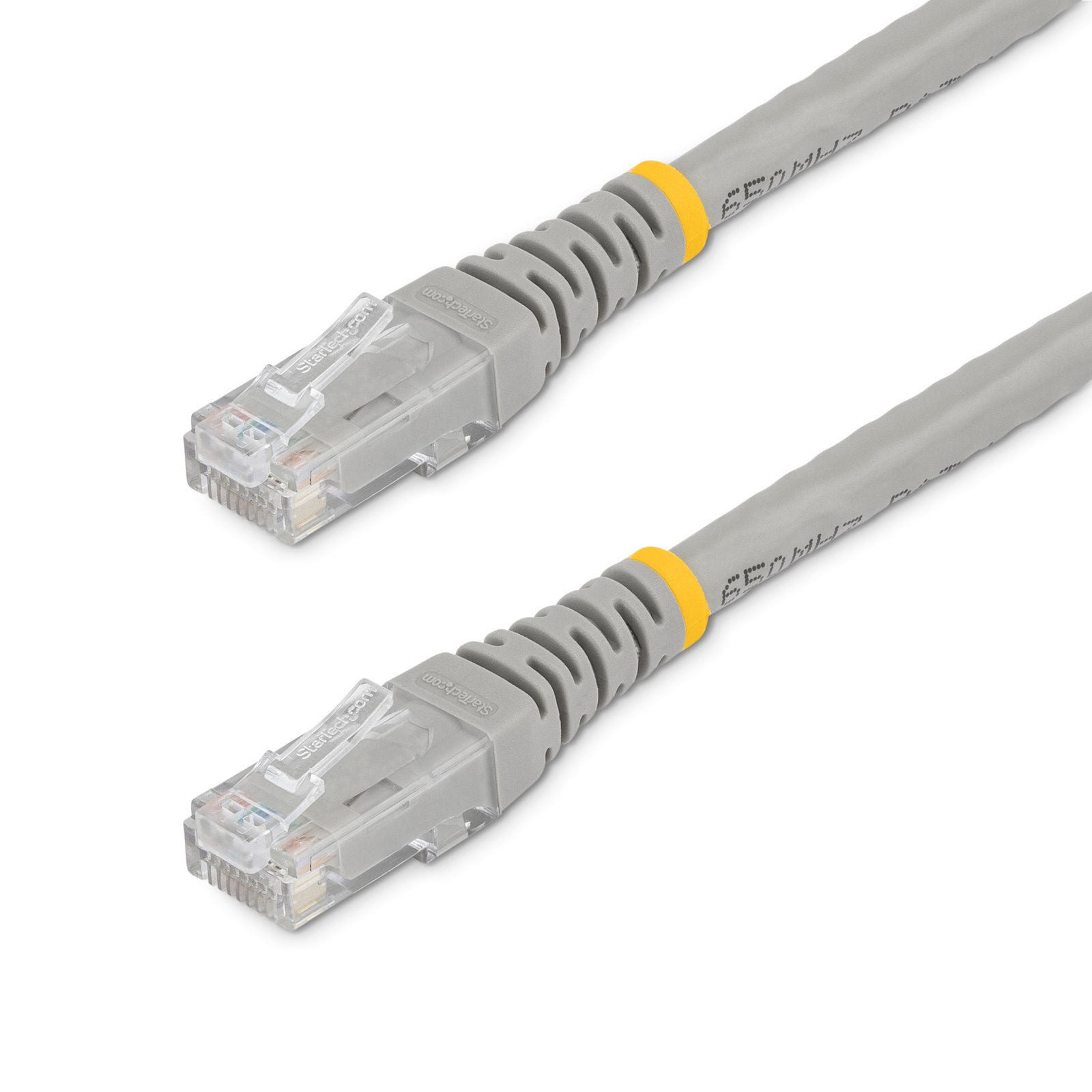 Startech Canada StarTech.com 15ft CAT6 Ethernet Cable - Gray CAT 6 Gigabit Wire -250MHz 100W PoE C6PATCH15GR