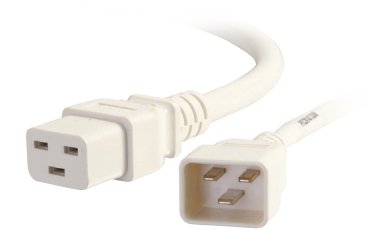 Legrand 17737 power cable White 1.5 m C20 coupler C19