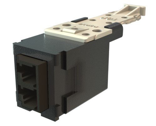 Legrand HDFM-KLC2CU-00 fibre optic adapter LC Black