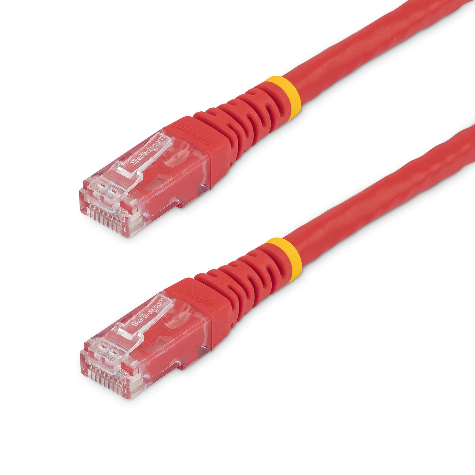 Startech Canada StarTech.com 25ft CAT6 Ethernet Cable - Red CAT 6 Gigabit Wire -250MHz 100W PoE C6PATCH25RD