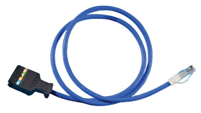 Legrand Clarity 6 networking cable Blue 4.57 m Cat6 Round MC18B615-06