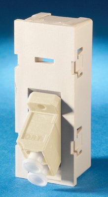 Legrand 63700050 fibre optic adapter LC White