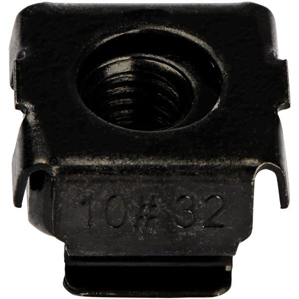 Startech Canada StarTech.com 50-Pack 10-32 Square Hole Cage Nuts and Installation Tool for 19" or CABCAGENUTS1032