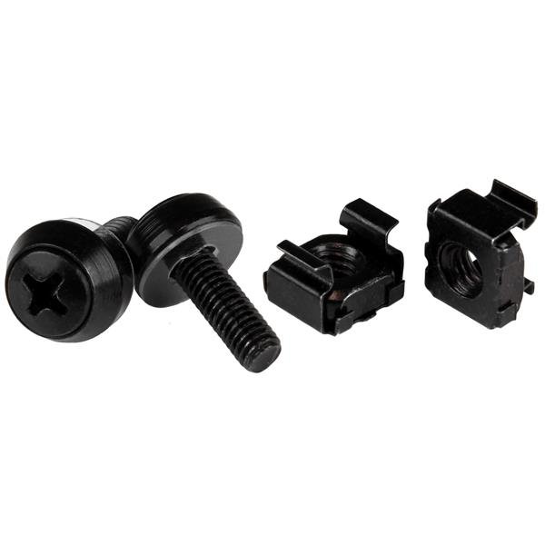 Startech Canada StarTech.com 100-Pack M5 12mm Screws, Square Hole Cage Nuts and Installation Tool, CABSCREWM52B