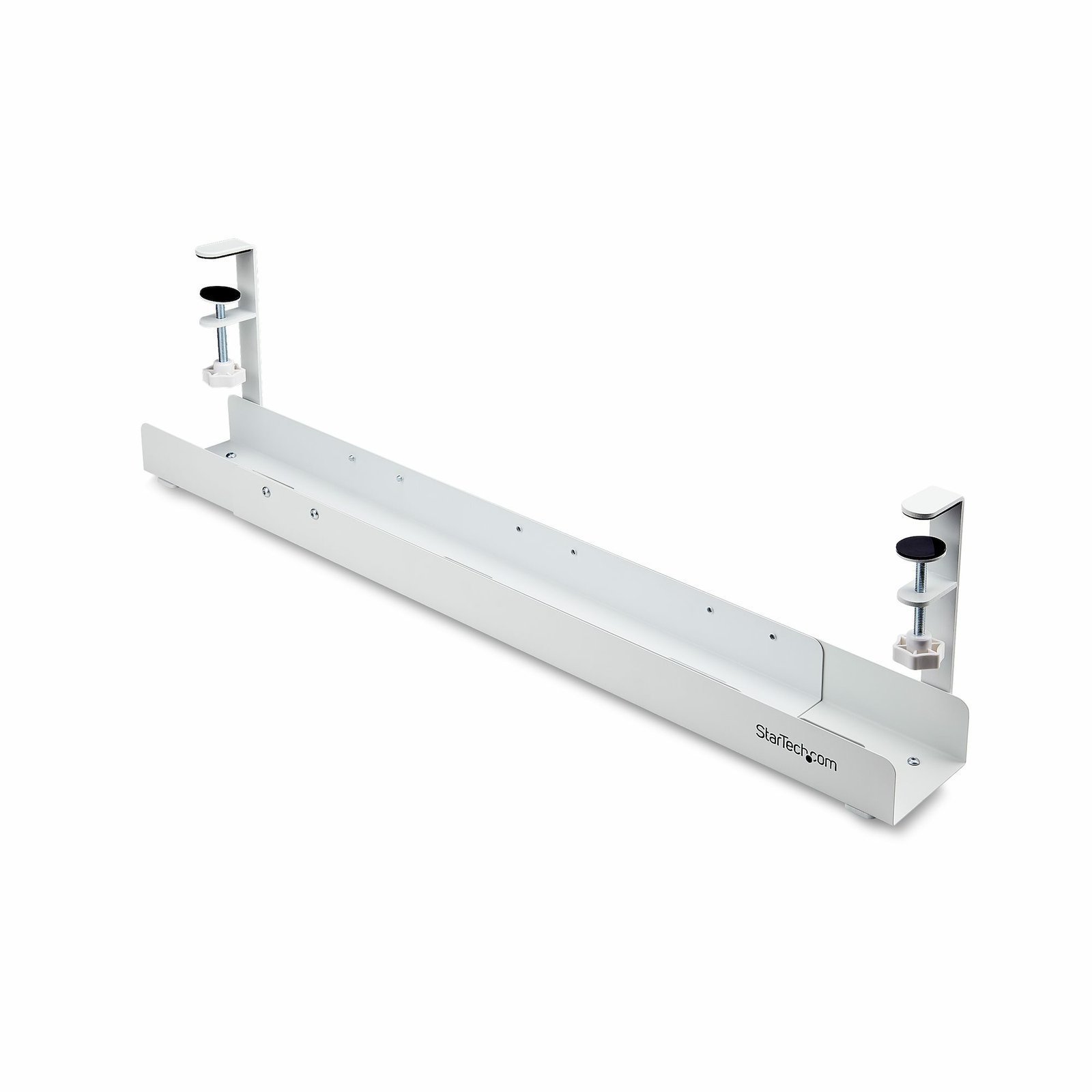Startech Canada StarTech.com Under Desk Cable Management Tray, Length Adjustable Organizer,