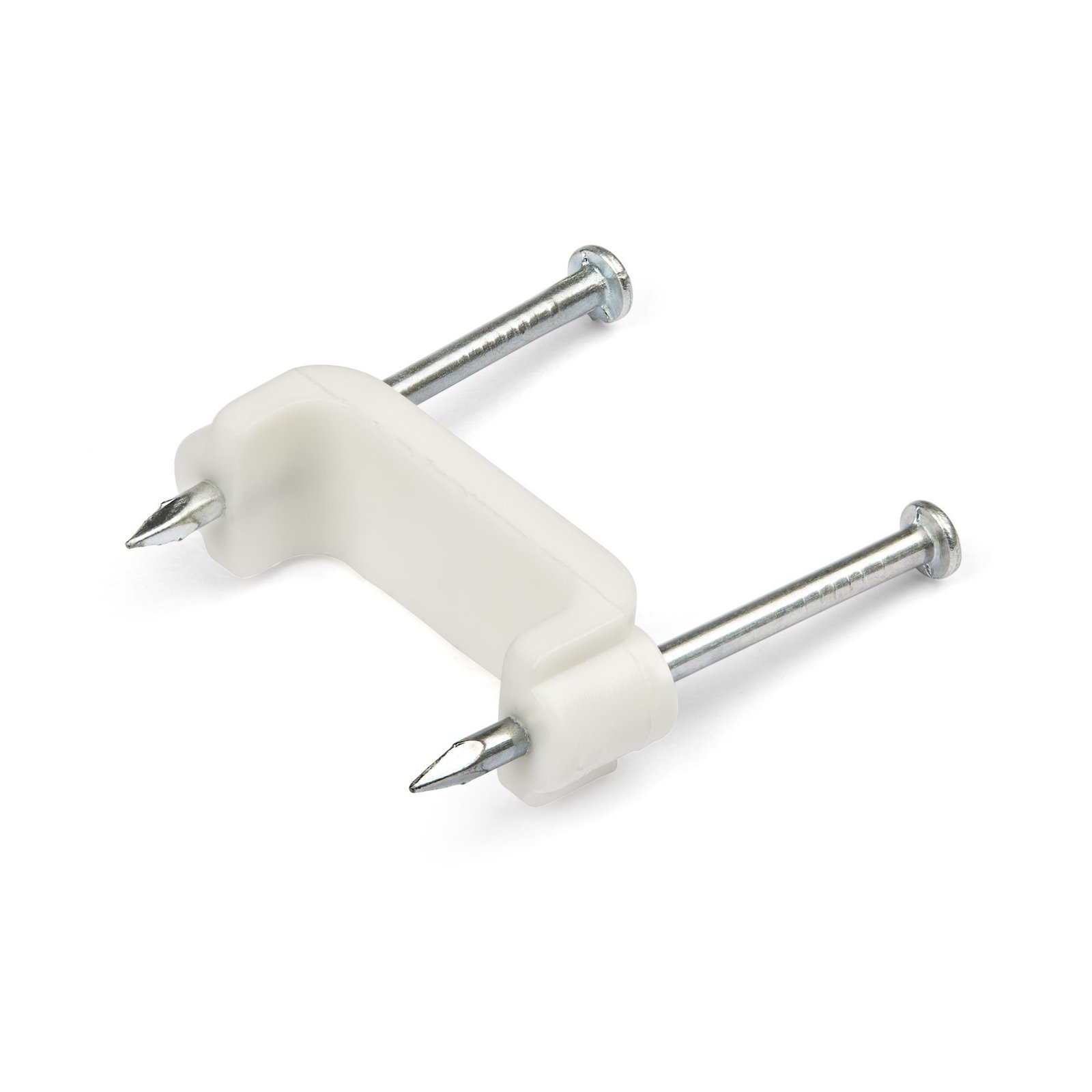Startech Canada StarTech.com 100 Pack Cable Clips with Nails - Two Steel - Reusable Nail-in Clamps CBMDNMCC2