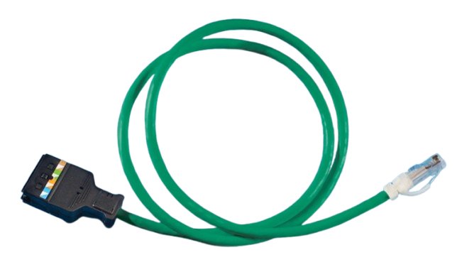 Legrand Clarity 6 networking cable Green 1.52 m Cat6 Round MC18B605-05