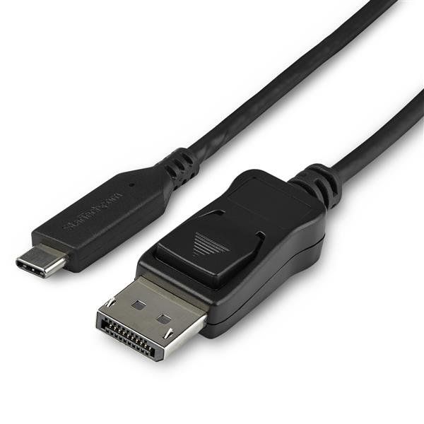 Startech Canada StarTech.com 3.3ft (1m) USB C to DisplayPort 1.4 Cable - 8K/5K/4K Type-C DP Alt CDP2DP141MB
