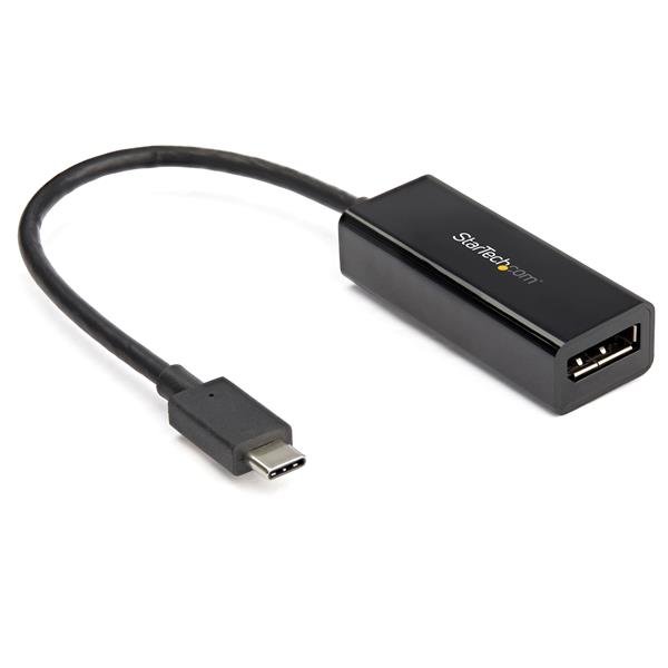 Startech Canada StarTech.com USB C to DisplayPort Adapter - 8K/5K/4K Type DP 1.4 Alt Mode Video CDP2DP14B