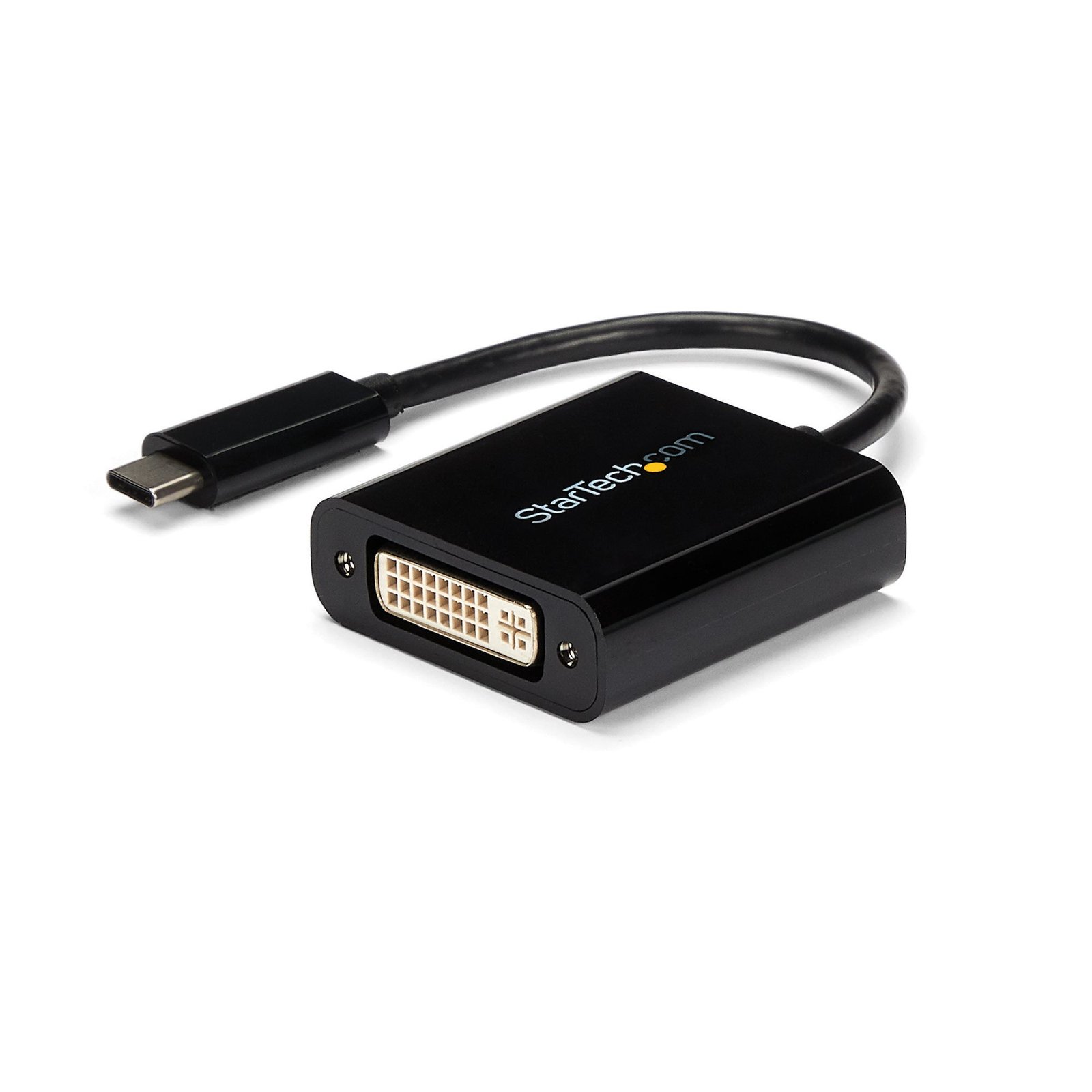 Startech Canada StarTech.com USB C to DVI Adapter - Black - 1920x1200 - Type Video Converter for CDP2DVI