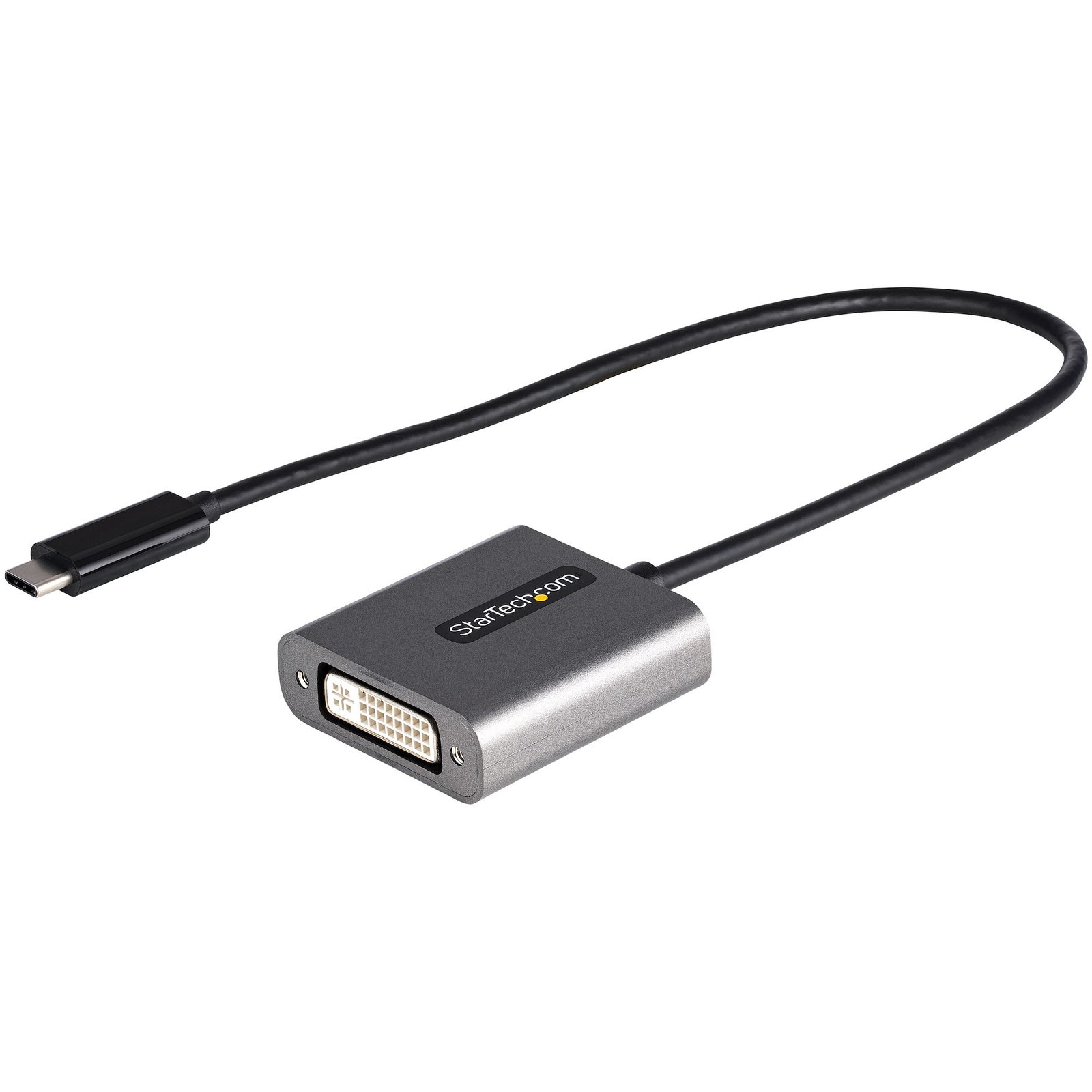 Startech Canada StarTech.com USB C to DVI Adapter - 1920x1200p USB-C DVI-D Dongle - Type CDP2DVIEC