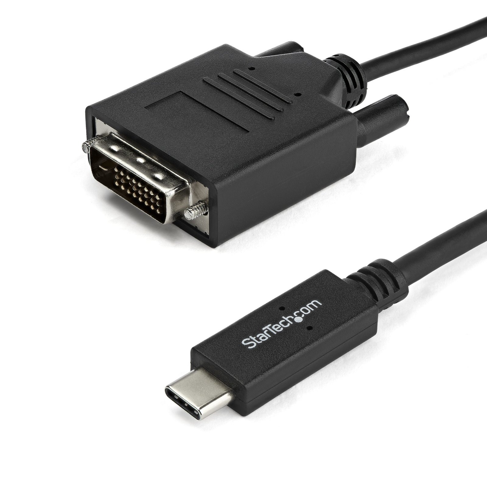 Startech Canada StarTech.com 6.6 ft (2m) USB-C to DVI Cable - 1920 x 1200 - Black CDP2DVIMM2MB