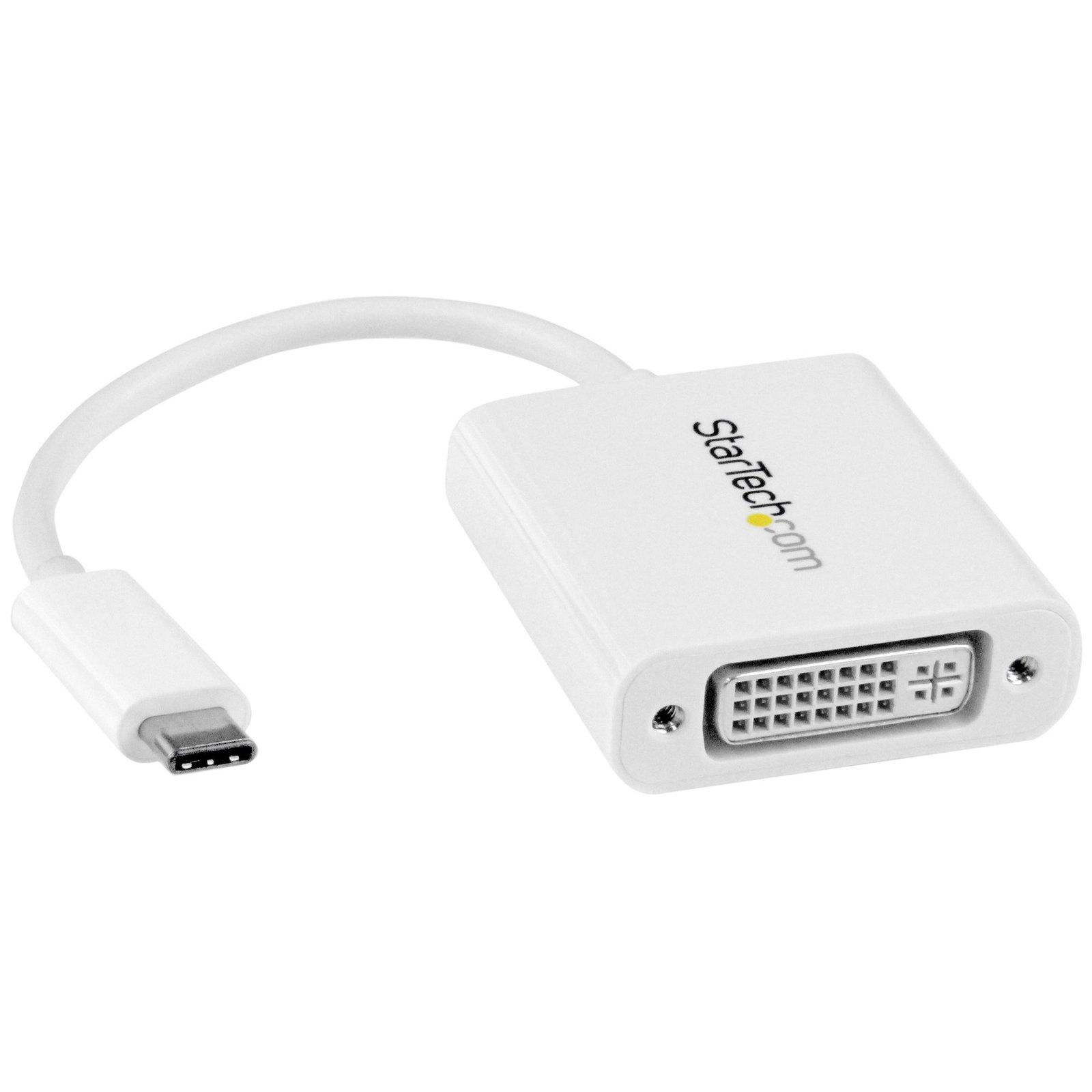 Startech Canada StarTech.com USB-C to DVI Adapter - White CDP2DVIW
