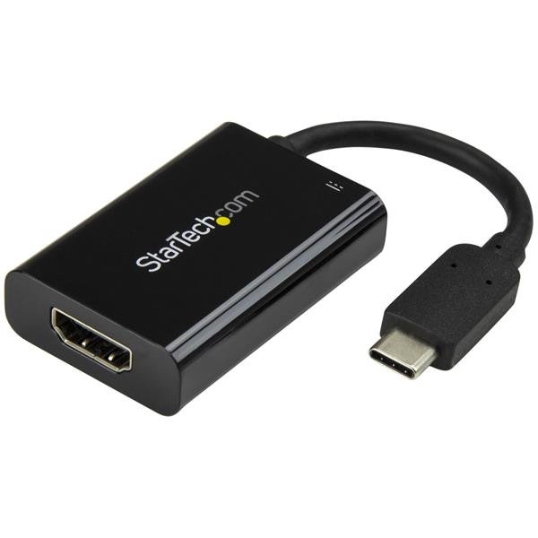 Startech Canada StarTech.com USB C to HDMI 2.0 Adapter with Power Delivery - 4K 60Hz Type-C Display CDP2HDUCP