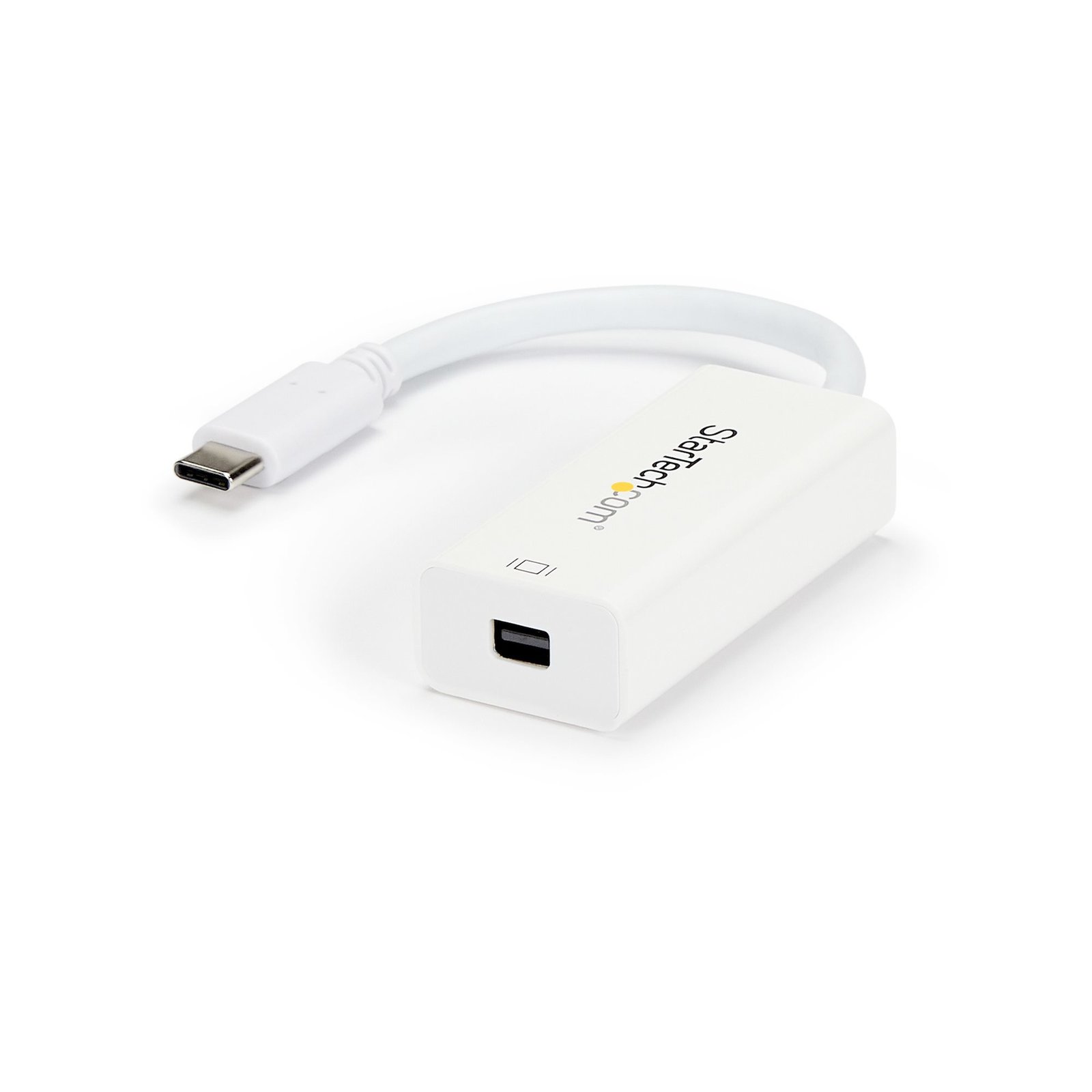 Startech Canada StarTech.com USB-C to Mini DisplayPort Adapter - 4K 60Hz - White - USB 3.1 Type-C CDP2MDP