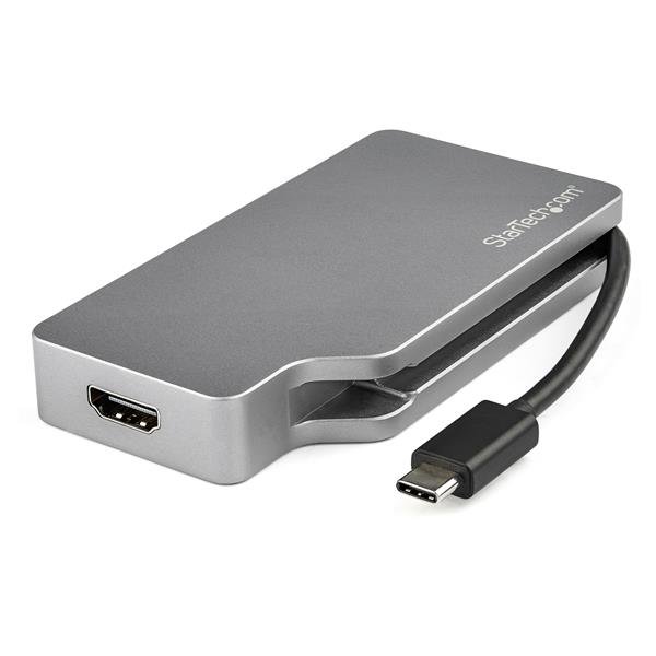 Startech Canada StarTech.com USB C Multiport Video Adapter with HDMI, VGA, Mini DisplayPort or DVI CDPVDHDMDPSG