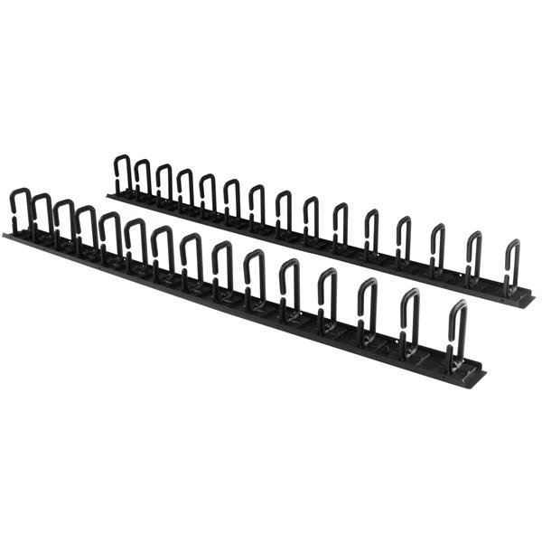 Startech Canada StarTech.com 2-Pack 20U Vertical Server Rack Cable Management with D-Ring Hooks, CMVER40UD