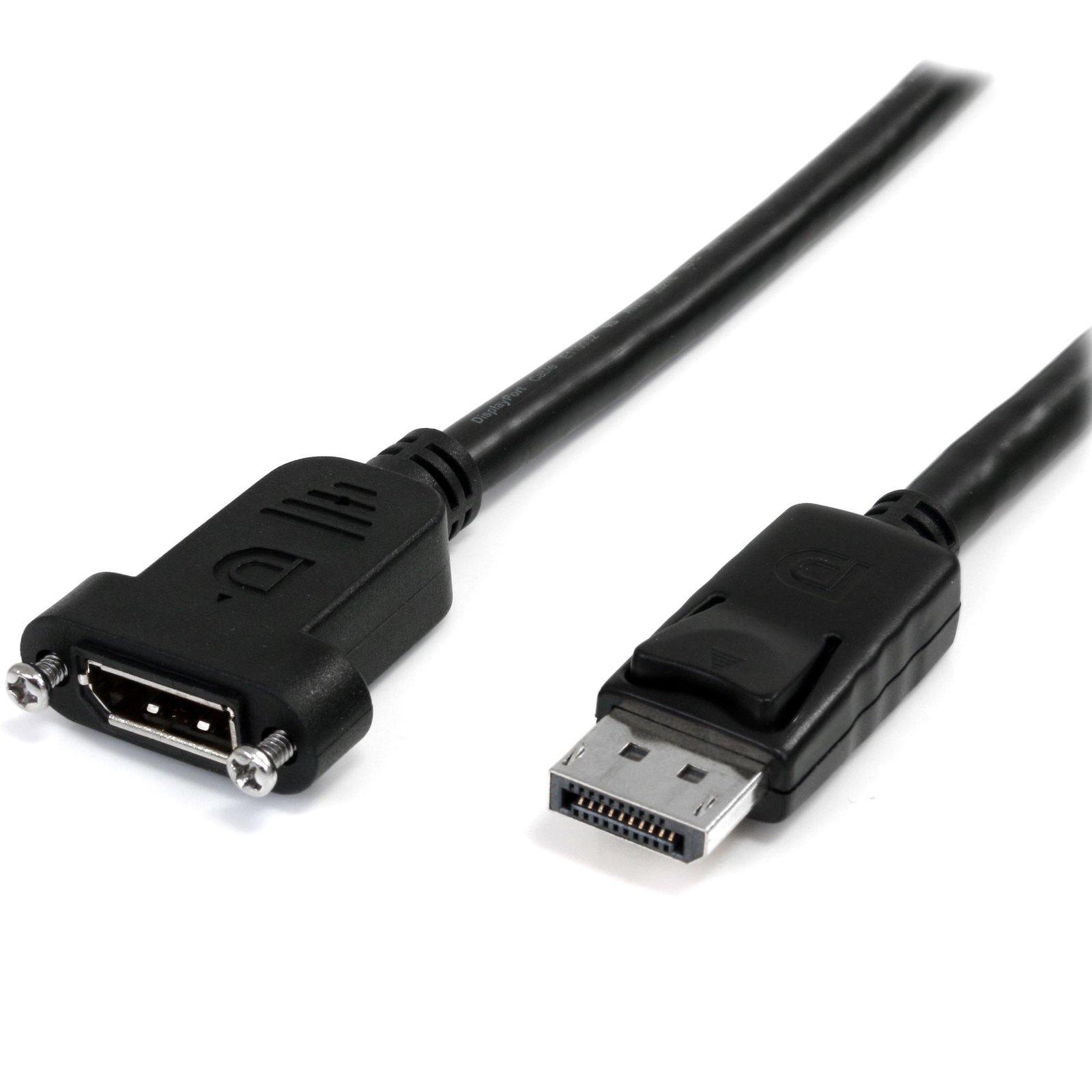 Startech Canada StarTech.com 3ft (91cm) Panel Mount DisplayPort Cable - 4K x 2K - 1.2 Extension DPPNLFM3PW