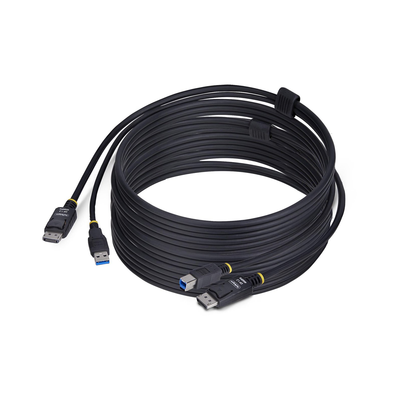 Startech Canada StarTech.com 10ft (3m) DisplayPort and USB 5Gbps KVM Cable, 4K 60Hz, Universally DU12210-KVM-CABLE