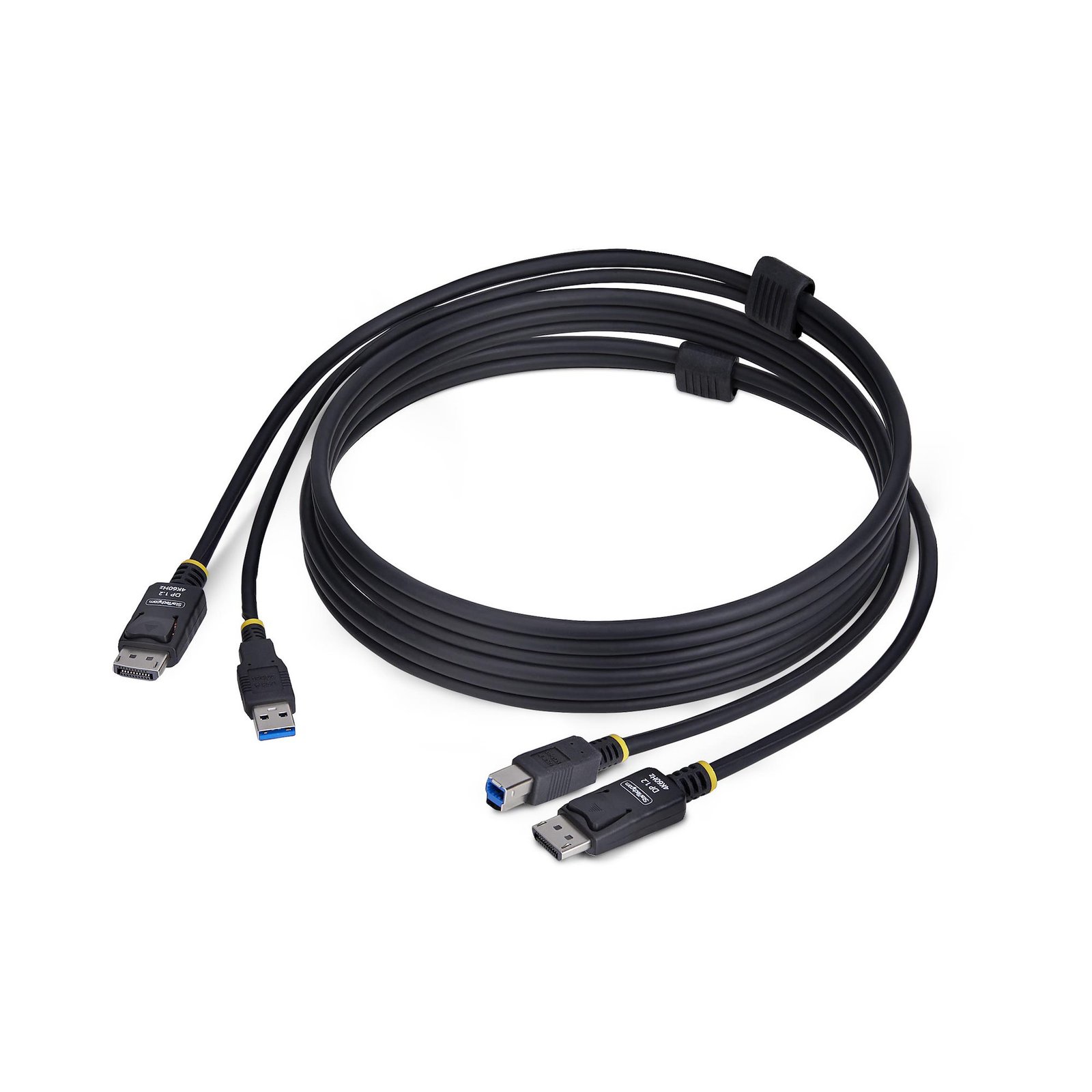 Startech Canada StarTech.com 6ft (1.8m) DisplayPort and USB 5Gbps KVM Cable, 4K 60Hz, Universally DU1226-KVM-CABLE