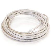 Legrand Q-Series Patch Cords, CAT5E, Non-Booted, White, 1 FT 560-125-001