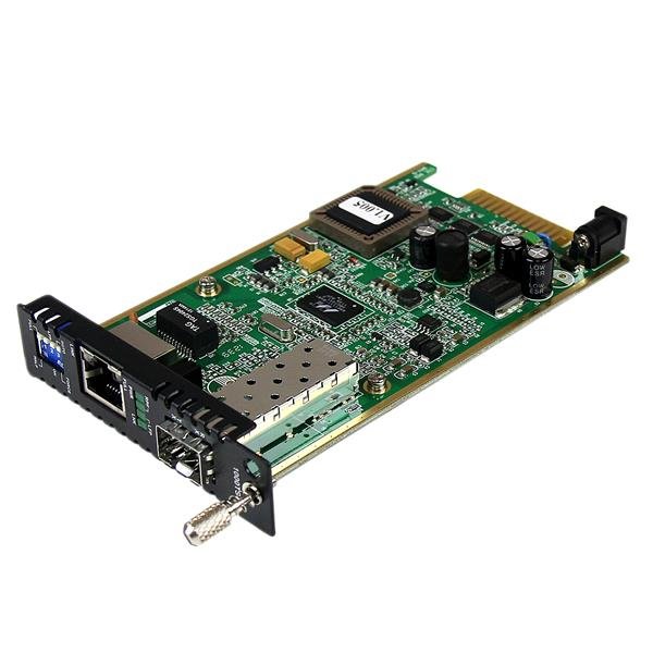 Startech Canada StarTech.com Gigabit Ethernet Fiber Media Converter Card Module with Open SFP Slot ET91000SFP2C
