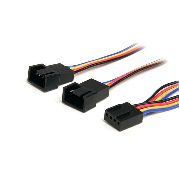 Startech Canada StarTech.com 12in 4 Pin Fan Power Splitter Cable - F/M FAN4SPLIT12