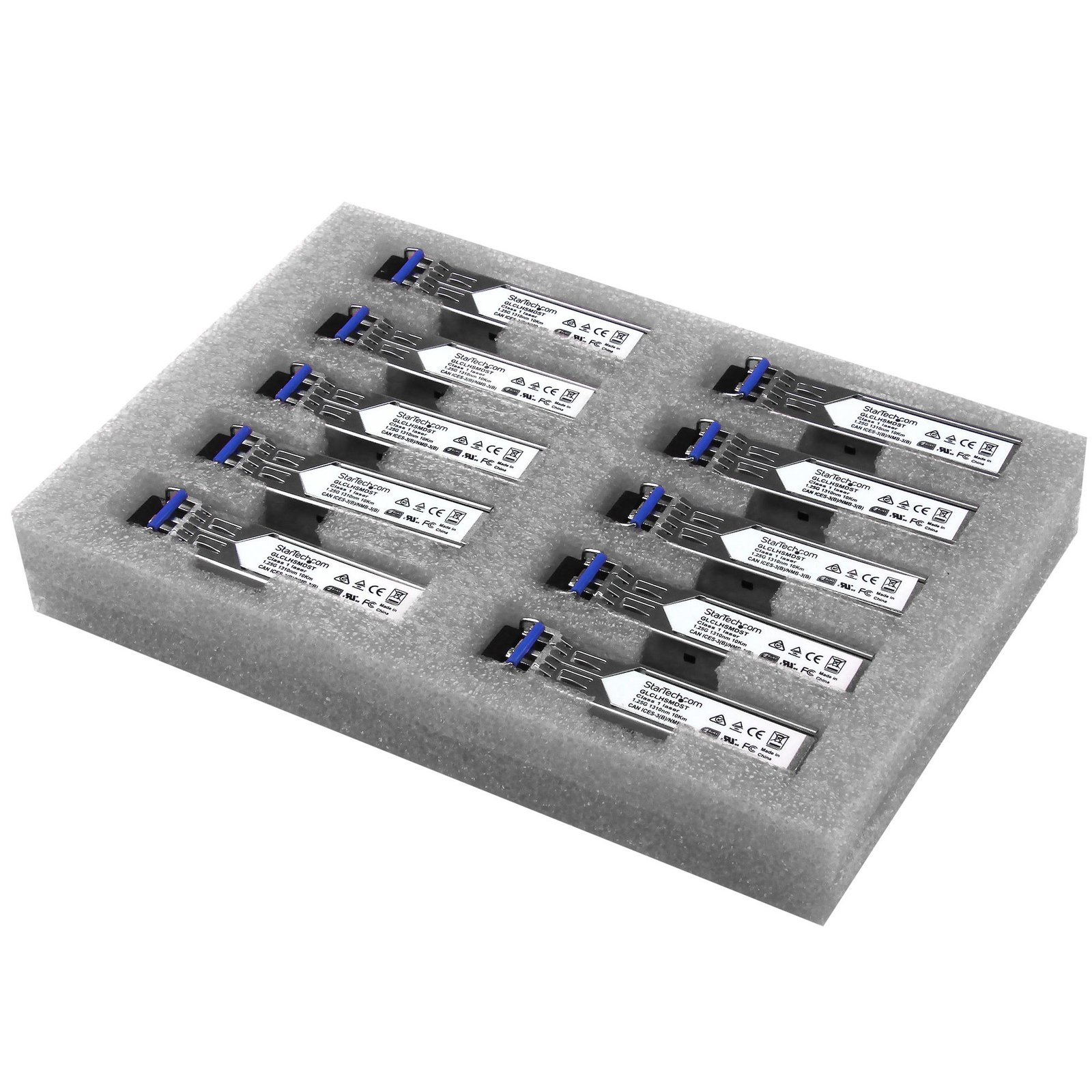 Startech Canada StarTech.com Cisco GLC-LH-SMD Compatible SFP Module (10 Pack) - 1000BASE-LX/LH - GLCLHSMD10ST