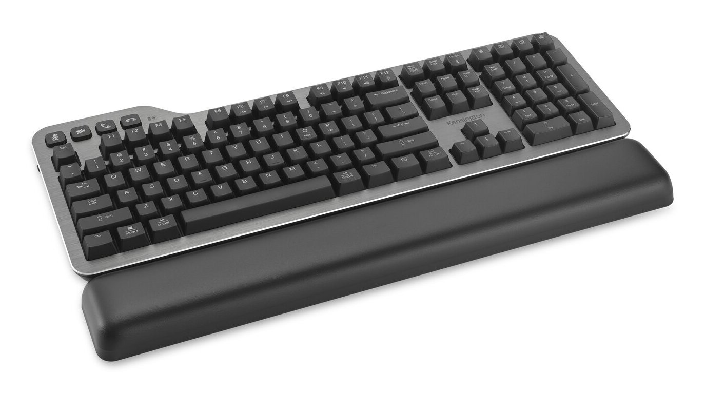 Kensington MK7500F QuietType Pro keyboard Home/Office USB + RF Wireless + Bluetooth QWERTY US K72201US