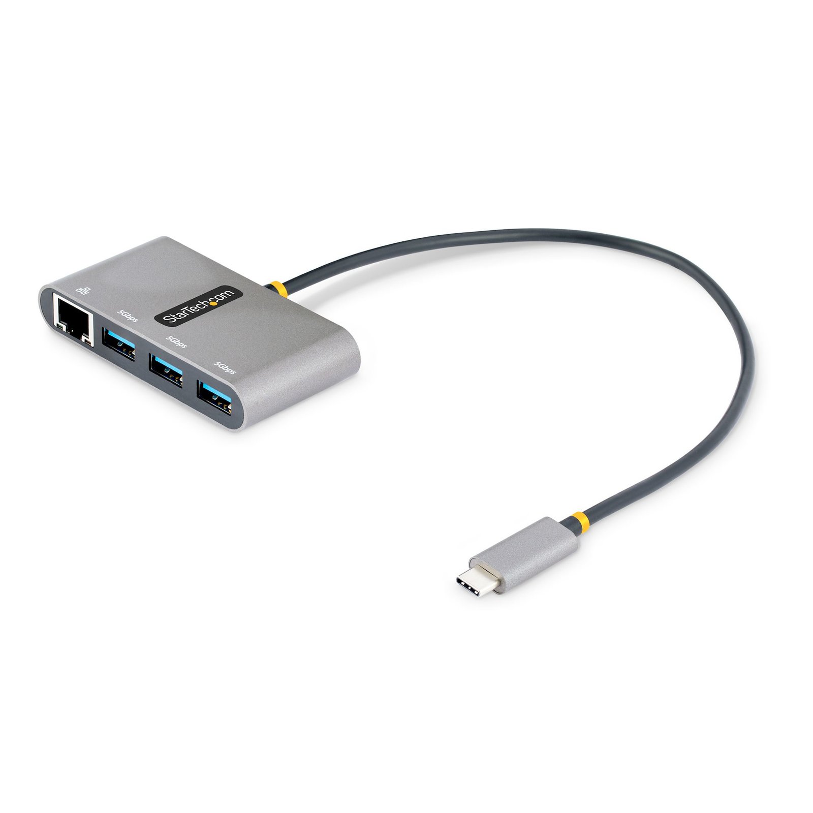 Startech Canada StarTech.com 3-Port USB-C Hub with Ethernet - 3x USB-A - Gigabit - USB 3.0 5Gbps - HB30C3A1GEA2