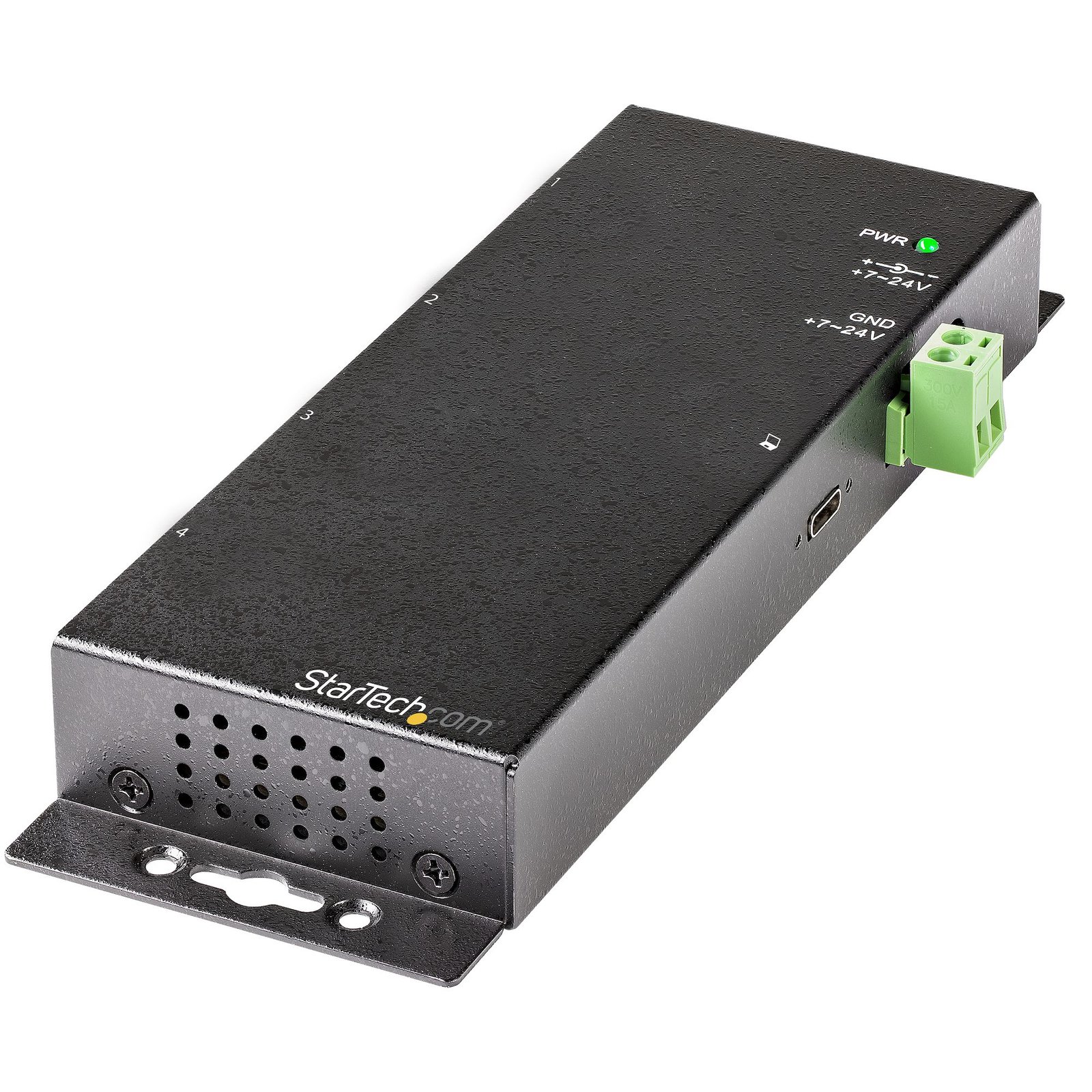 Startech Canada StarTech.com 4 Port USB C Hub 10Gbps - Metal Industrial USB-C - 2x & USB-A - ESD HB31C2A2CME