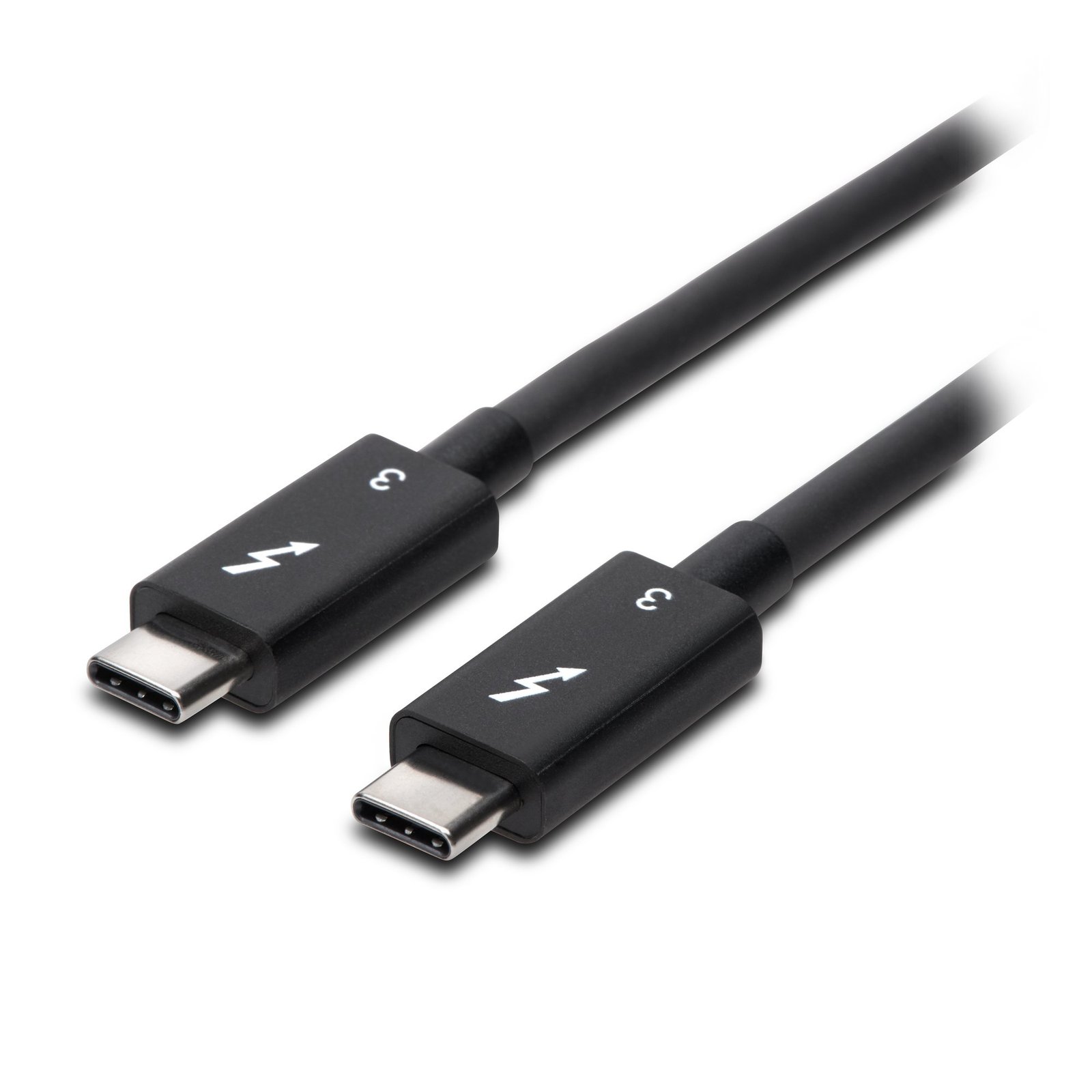 Kensington 0.7m (2.3ft) Thunderbolt 3 Cable – 40Gbps – 100W PD – certified TB3 – USB-C Compatible K32300WW