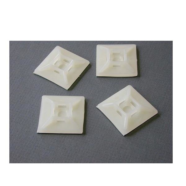 Startech Canada StarTech.com Self-adhesive Nylon Cable Tie Mounts - Pkg of 100 - TAA HC102