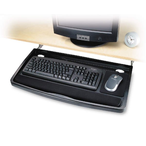 Kensington SmartFit Underdesk Comfort Keyboard Drawer Black 60004