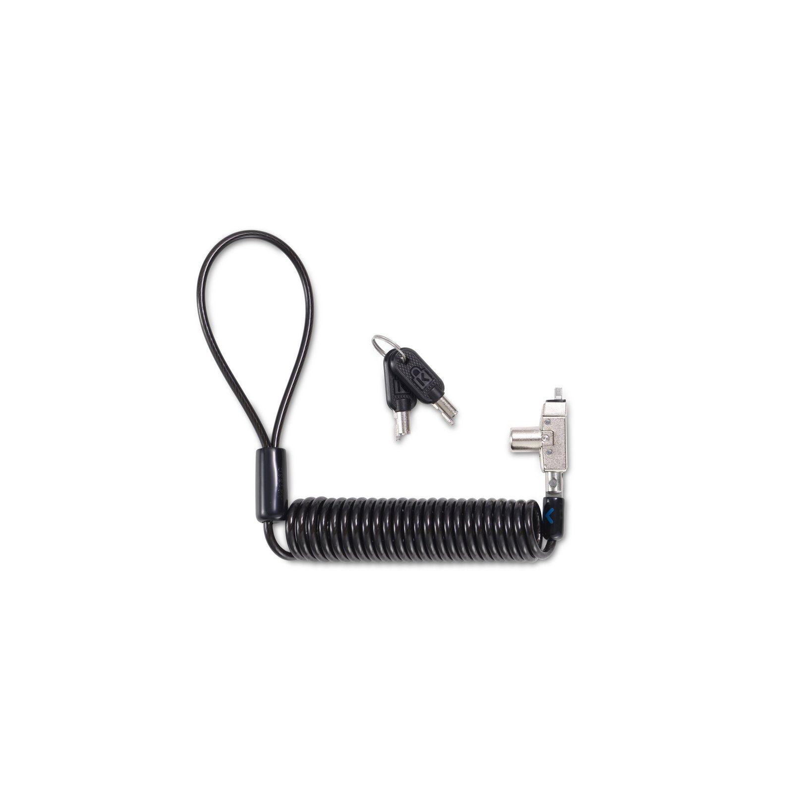 Kensington Slim N17 2.0 Portable Keyed Laptop Lock for Wedge-Shaped Slots K60511WW