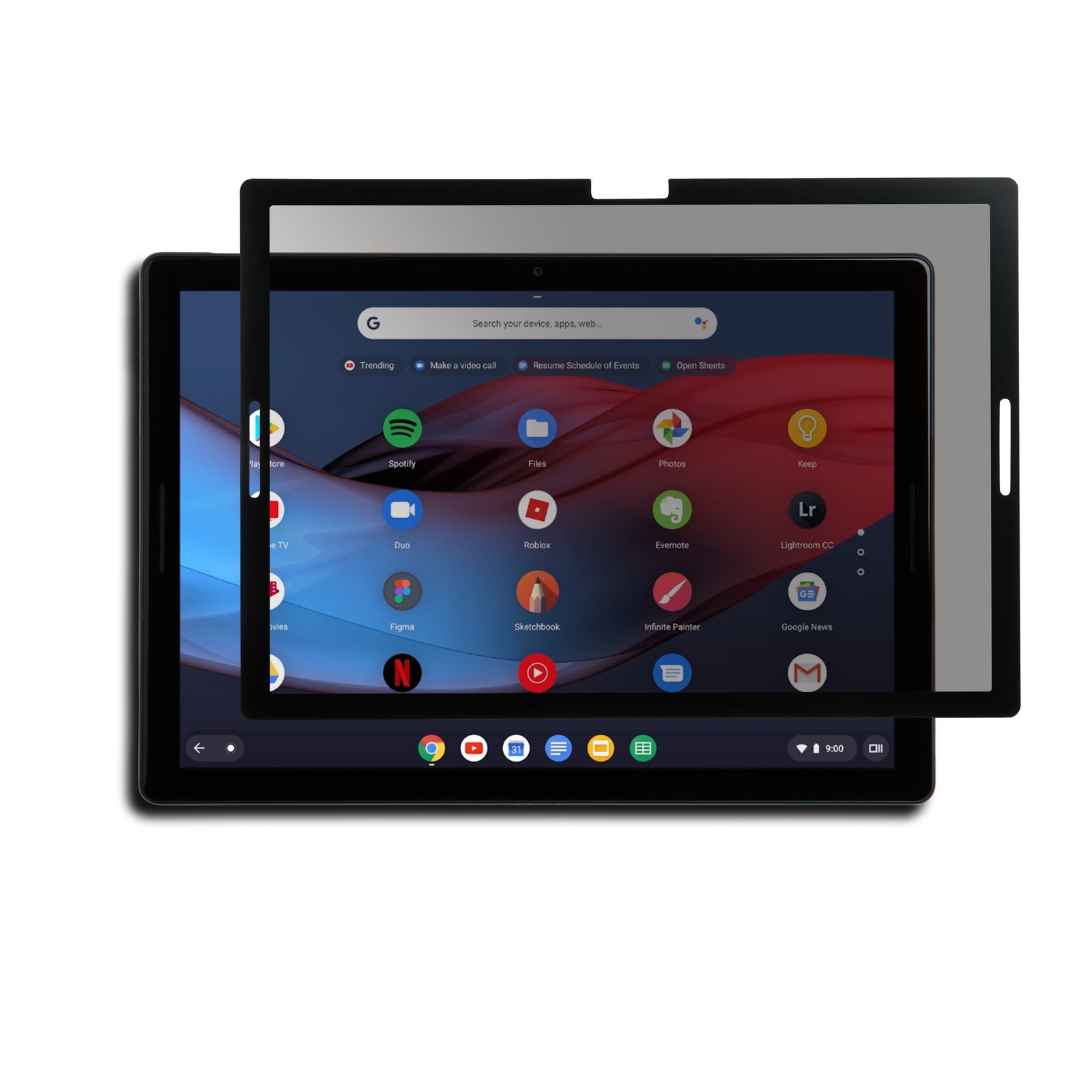 Kensington FG123S 31.2 cm (12.3") Laptop Framed display privacy filter K55700WW
