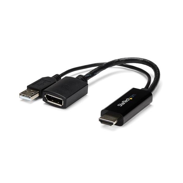 Startech Canada StarTech.com HDMI to DisplayPort Adapter - 4K 30Hz HD2DP