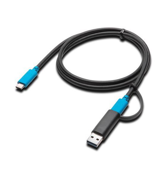 Kensington K38312WW USB cable 3.2 Gen 2 (3.1 1 m A C 10 Gbit/s 100 W Black