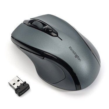 Kensington Pro Fit® Mid-Size Wireless Mouse - Graphite Grey K72423AMA