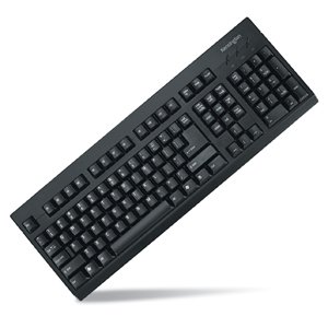 Kensington for Life keyboard USB + PS/2 Black 64370