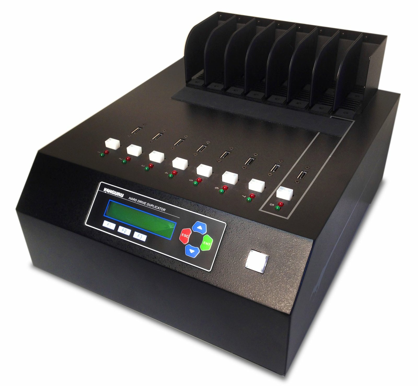 iStorage Kanguru KanguruClone 7HD-SATA Pro Hard Drive Duplicator| Duplicate up to 7 SATA Drives KCLONE-7HDS-PRO